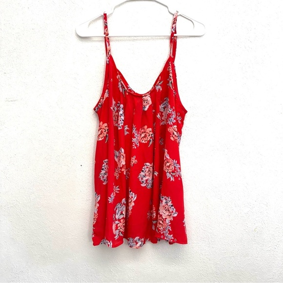 Torrid Floral Georgette Flowy Camisole Tank Size 2 - Picture 2 of 7